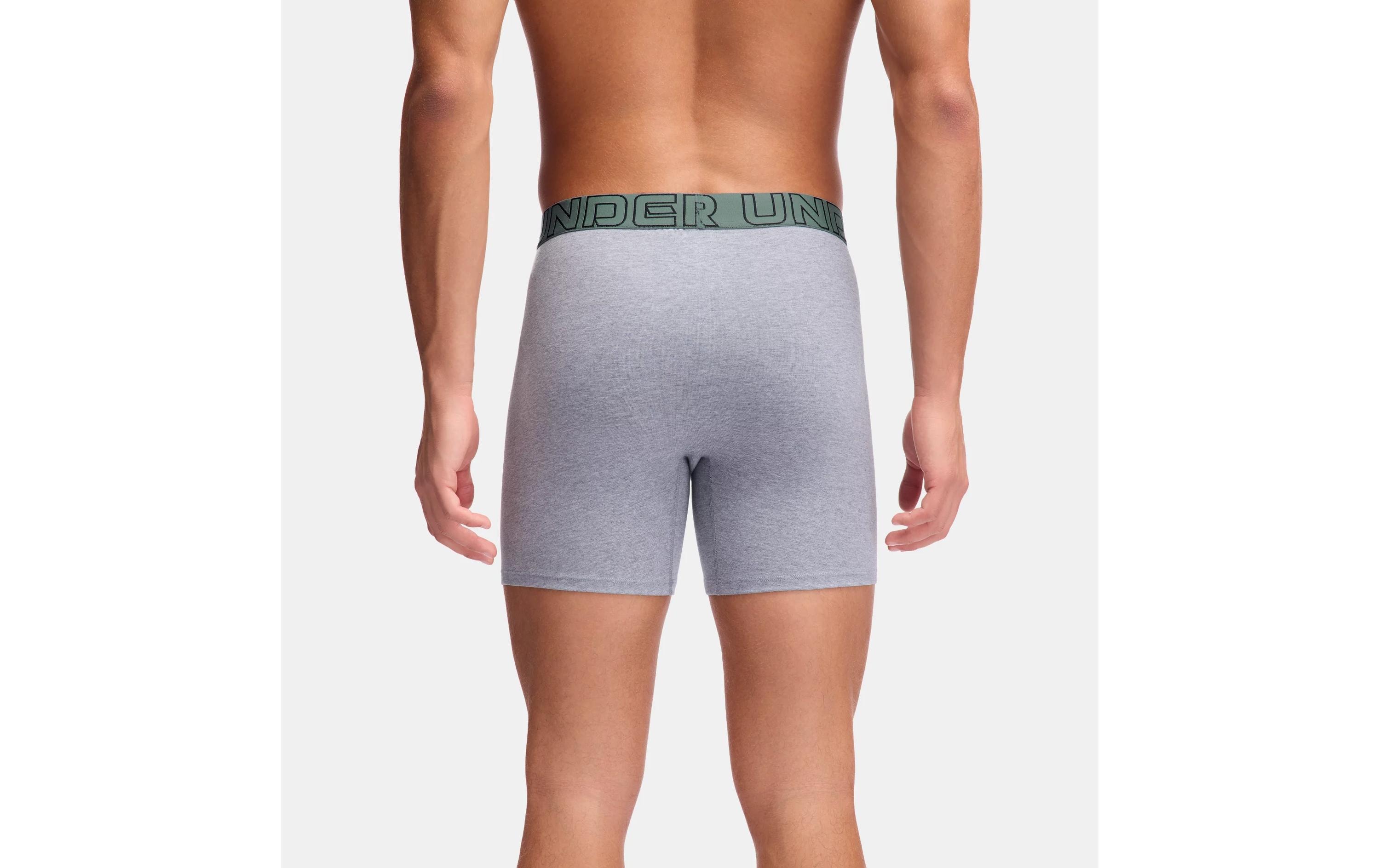 UNDER ARMOUR Boxershorts 3 Pack Blau/Schwarz/Grau, S