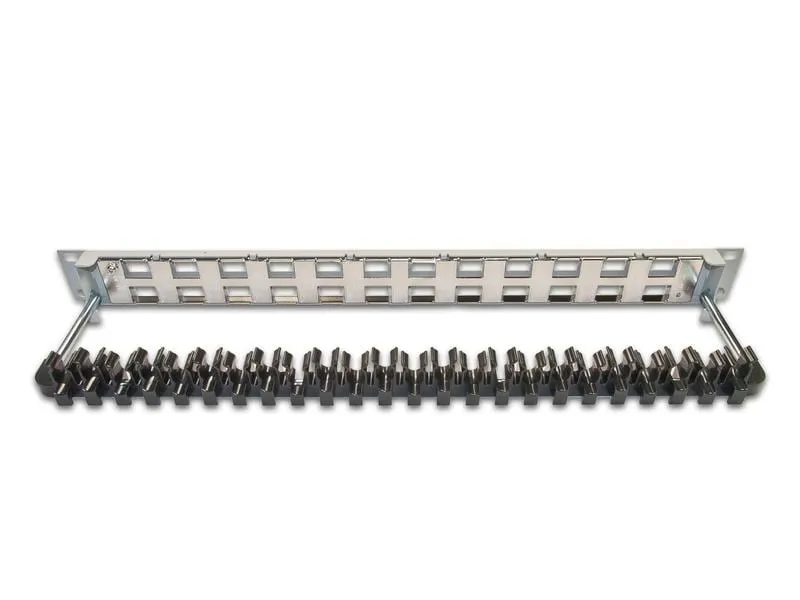 Wirewin Patchpanel 24 Port, Keystone, 1HE 19 Rack Hellgrau Wirewin Patchpanel 24 Port, Keystone, 1HE 19 Rack Hellgrau