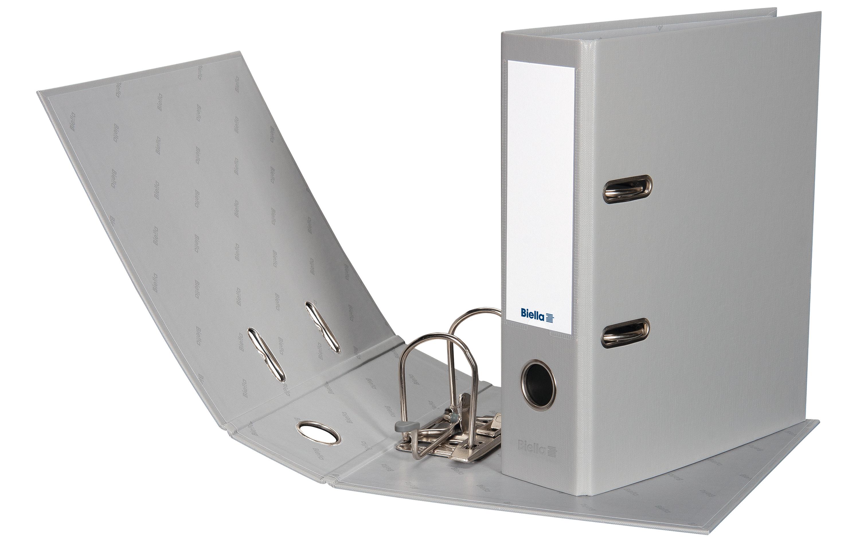 Biella Ordner A5 7 cm, Grau