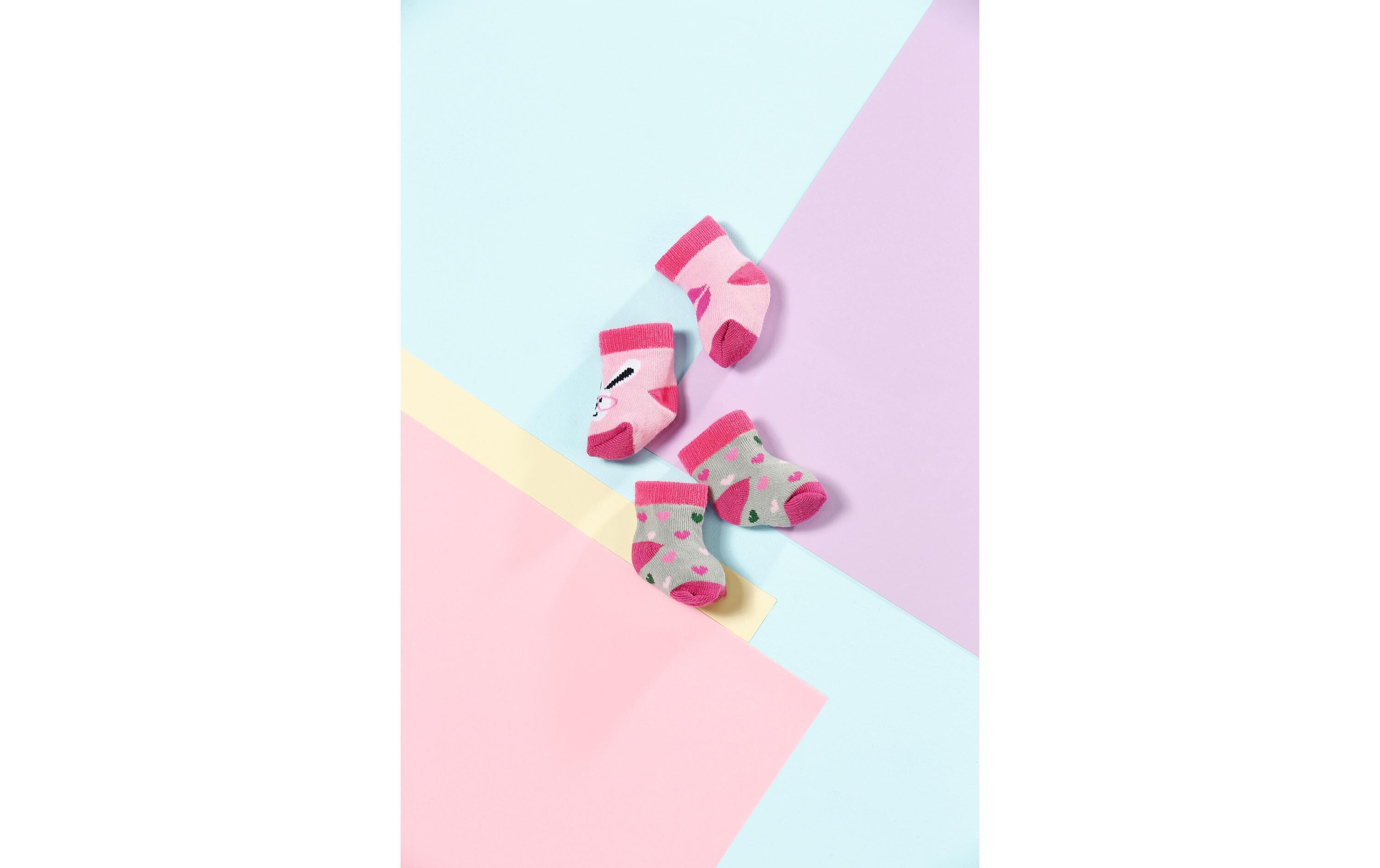 Baby Born Puppenkleidung Socken 2 Stück assortiert