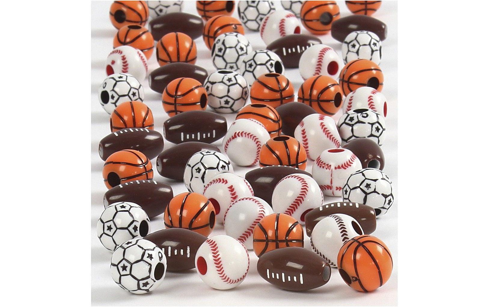 Creativ Company Kunststoffperlen 11 mm - 15 mm Mehrfarbig Creativ Company Kunststoffperlen 11 mm - 15 mm Mehrfarbig