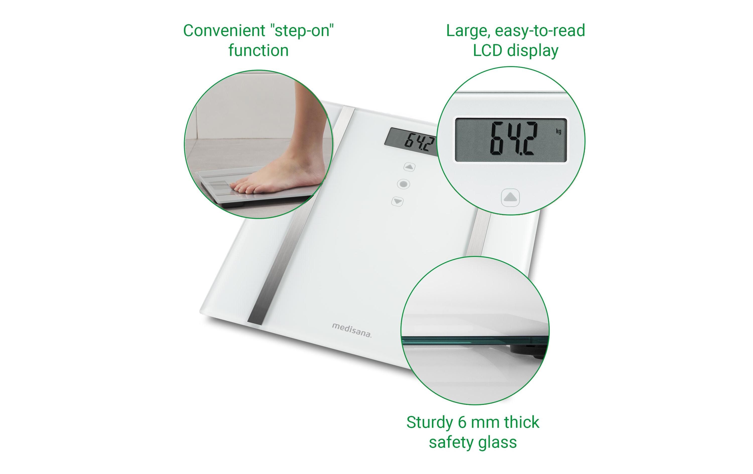 Medisana Personenwaage BS 483 Weiss