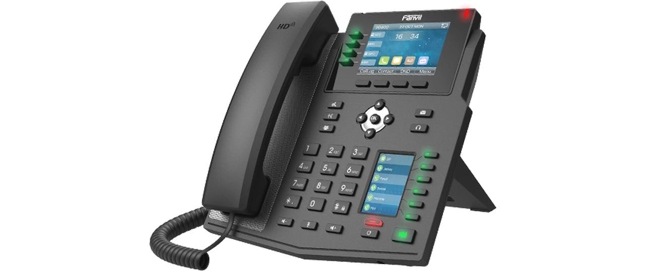 Fanvil Tischtelefon X5U V2 Schwarz Fanvil Tischtelefon X5U V2 Schwarz