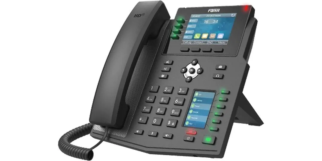 Fanvil Tischtelefon X5U V2 Schwarz Fanvil Tischtelefon X5U V2 Schwarz