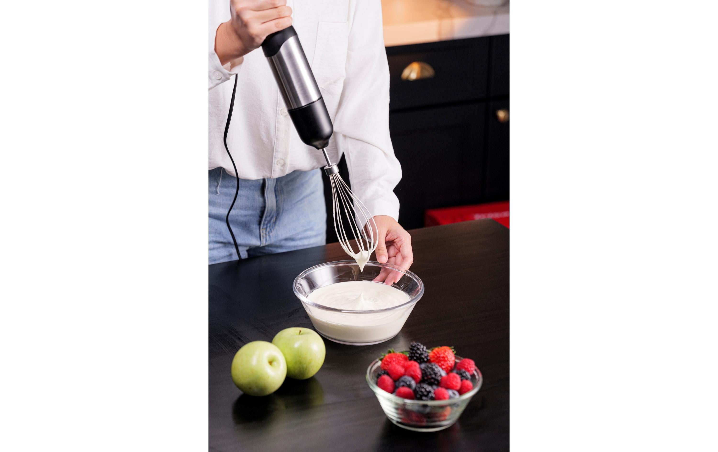 Trisa Stabmixer Dynamic Blade 1500 Schwarz/Silber