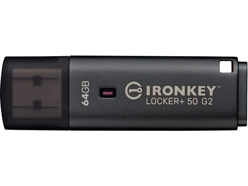 Kingston USB-Stick IronKey Locker+ 50 G2 64 GB Kingston USB-Stick IronKey Locker+ 50 G2 64 GB