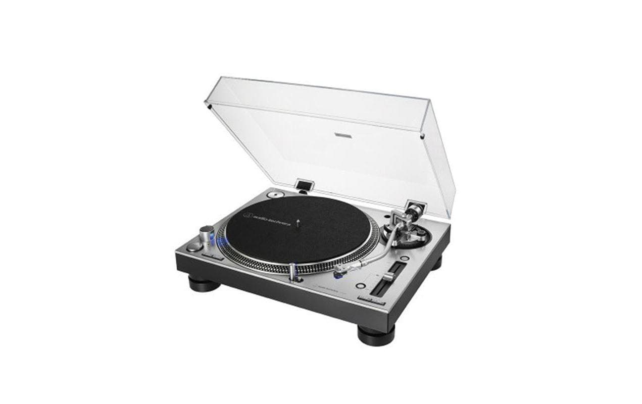 Audio-Technica Plattenspieler AT-LP140XP Silber