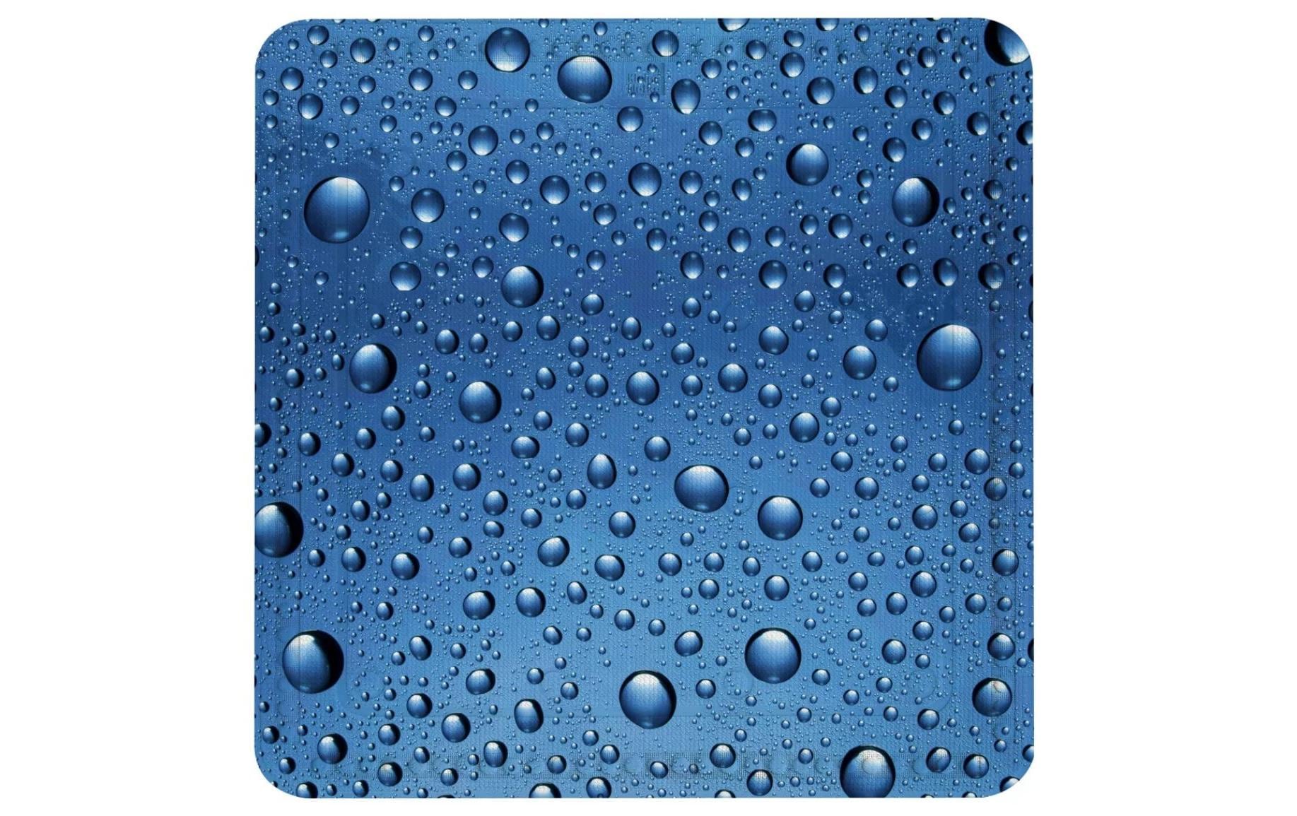 Kleine Wolke Duschwanneneinlage Bubble 55 x 55 cm, Blau