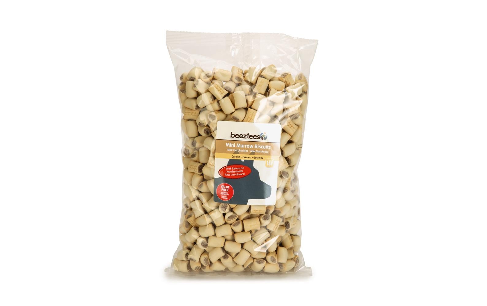 Beeztees Leckerli Markkekse Mini Rind, 1400 g Beeztees Leckerli Markkekse Mini Rind, 1400 g