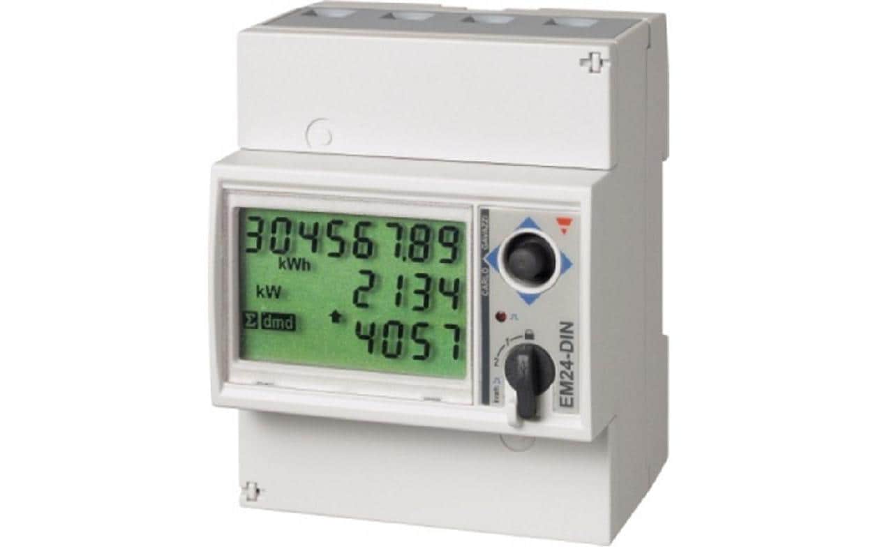 Carlo Gavazzi Dreiphasen-Energiezähler EM24 DIN Wandlermessung Carlo Gavazzi Dreiphasen-Energiezähler EM24 DIN Wandlermessung