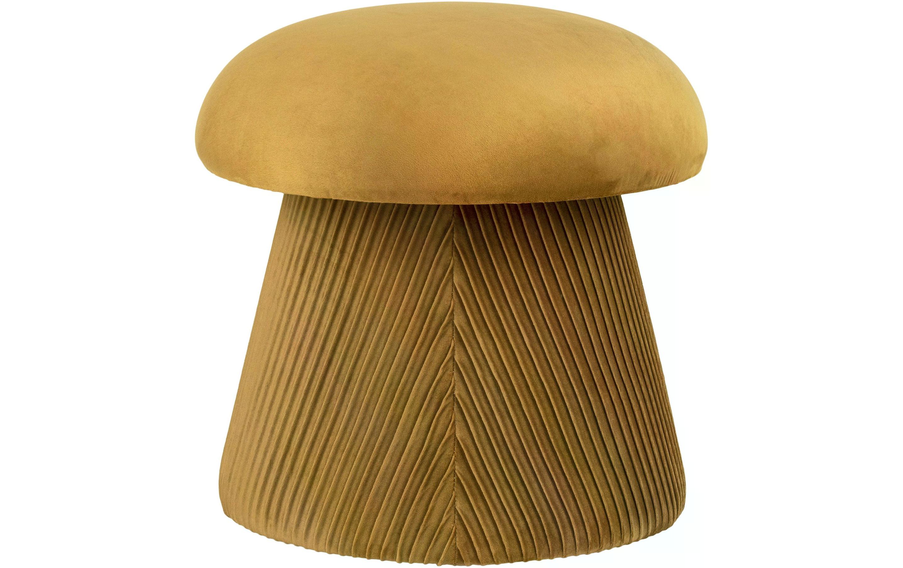 House Nordic Pouf Hampton Goldbraun