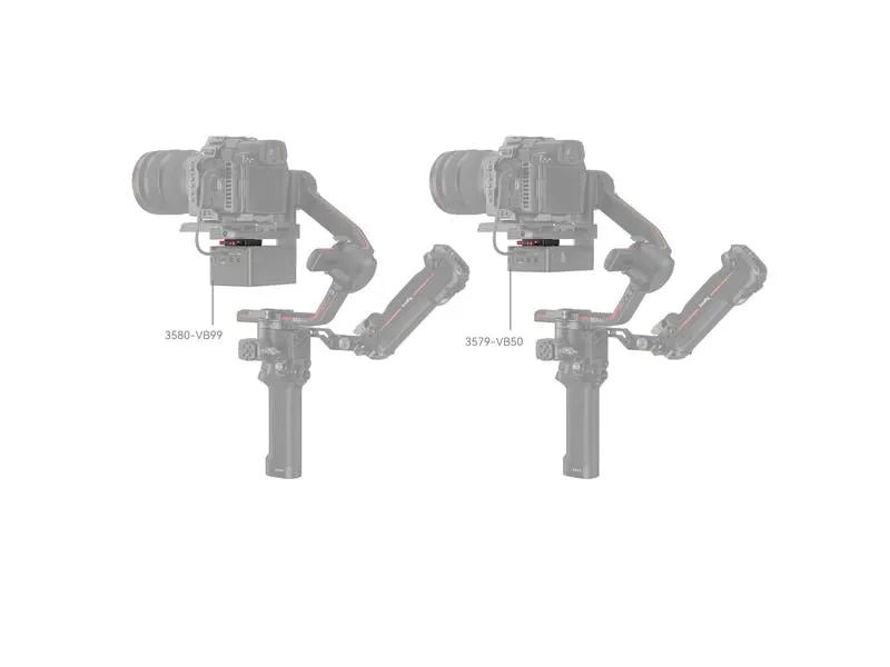 Smallrig V-Mount-Akkuplatte für DJI RS Stabilisatoren