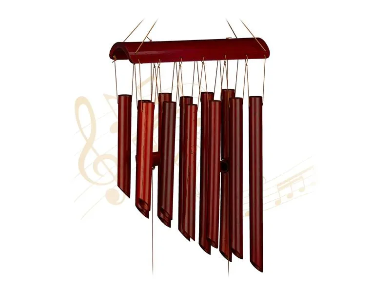 relaxdays Windspiel aus Bambus 60 cm relaxdays Windspiel aus Bambus 60 cm