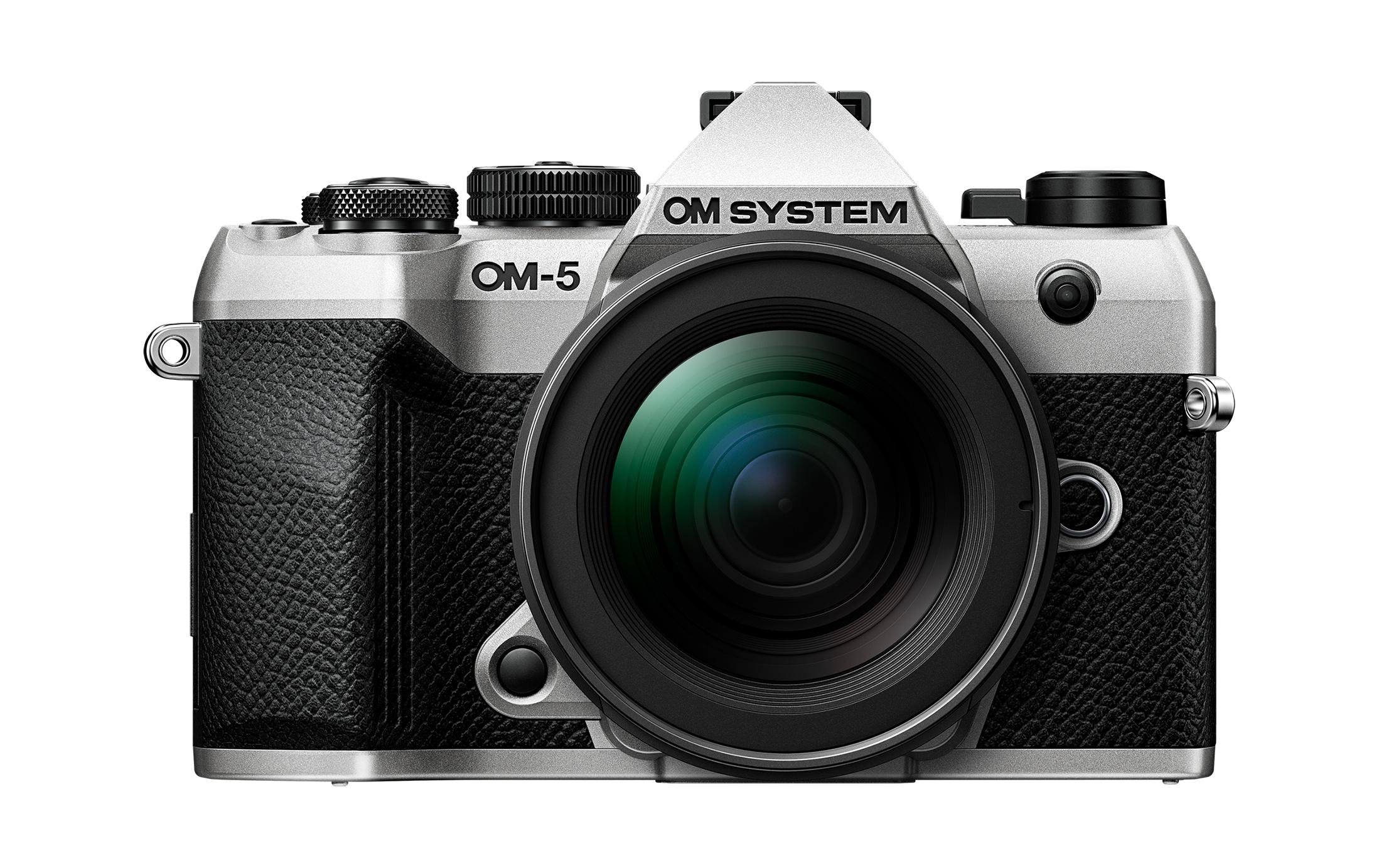 OM-System Fotokamera OM-5 II M.Zuiko Digital ED 12-45mm Kit Silber