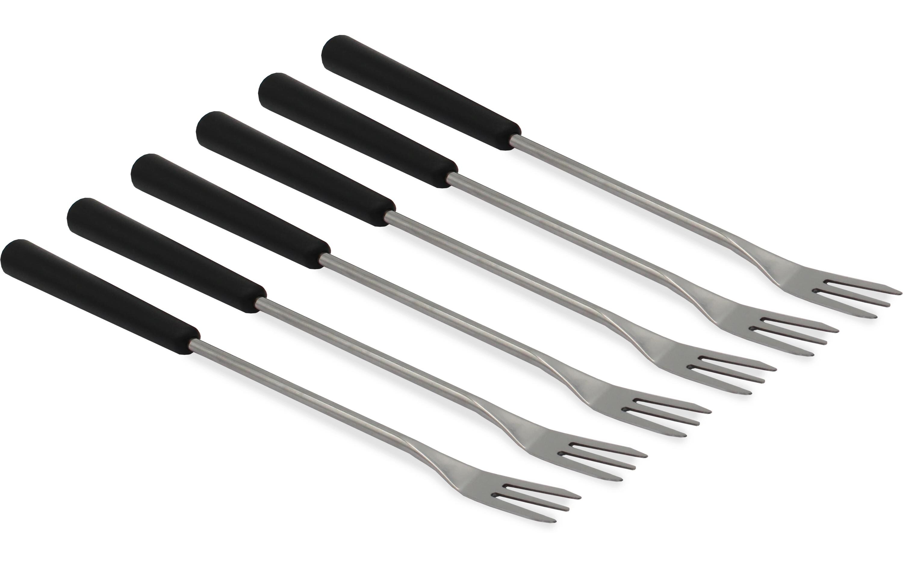 OHMEX Fondue Set OHM-FND-1507 8 Teile, Schwarz