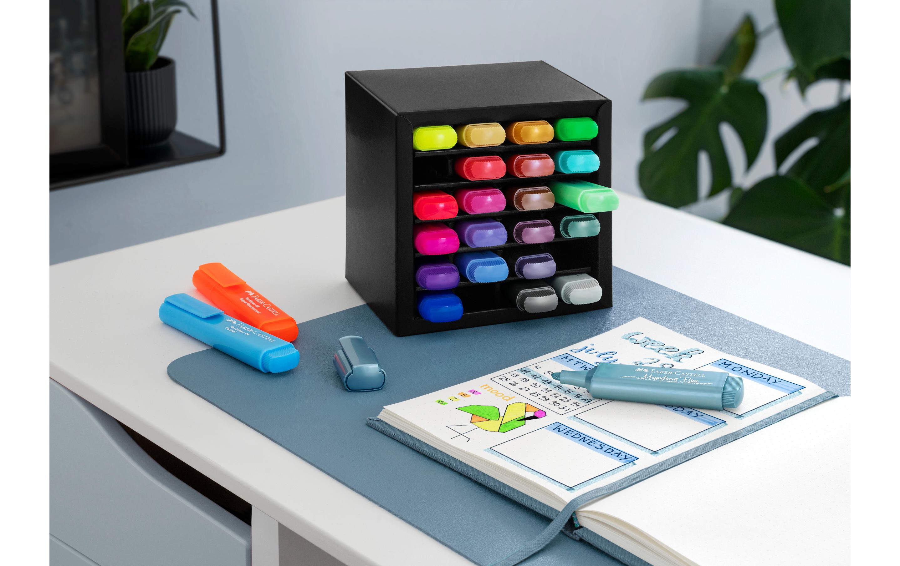 Faber-Castell Textmarker 46 Deskset 24 Stück Faber-Castell Textmarker 46 Deskset 24 Stück