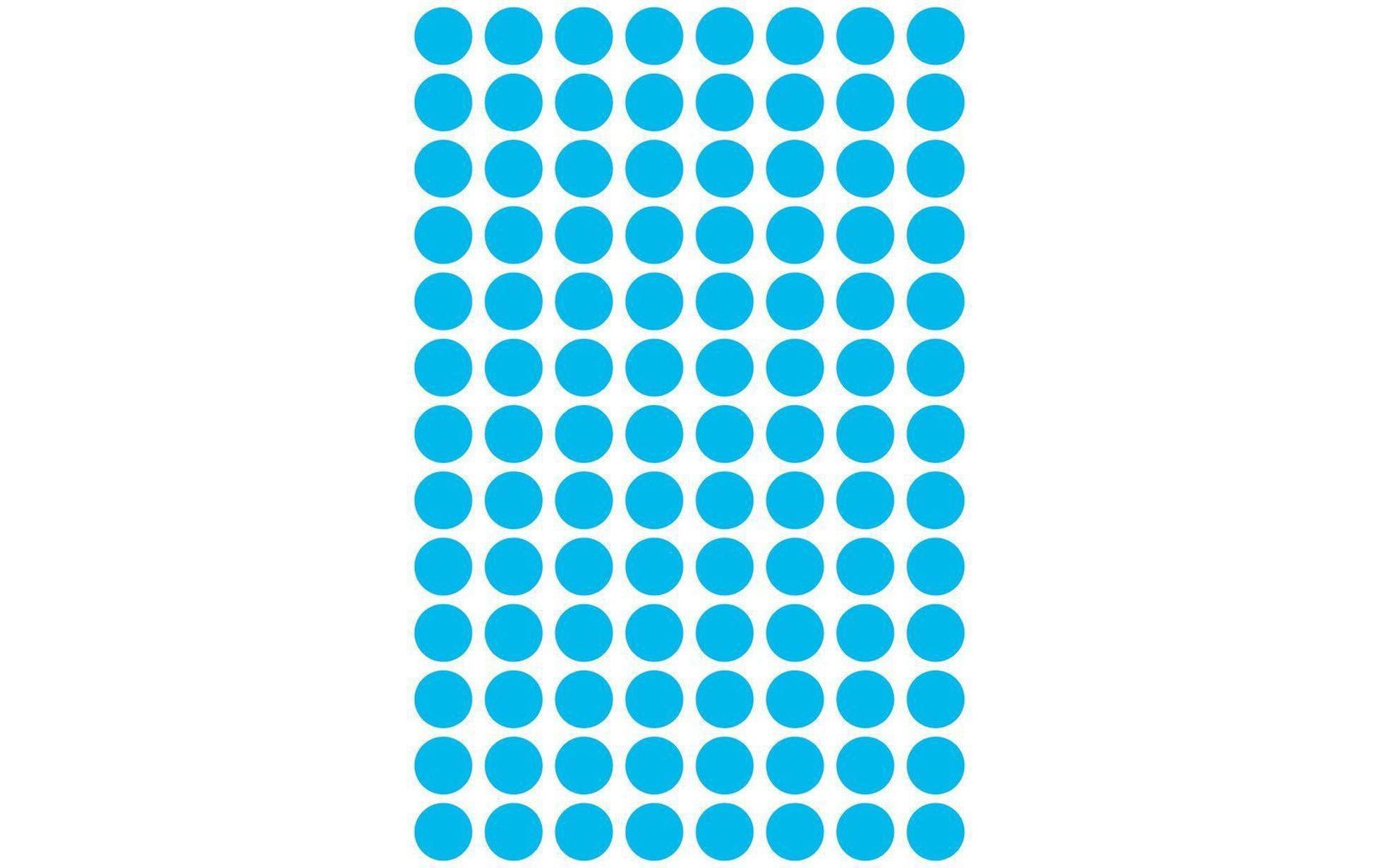 Avery Zweckform Klebepunkte 8 mm Blau