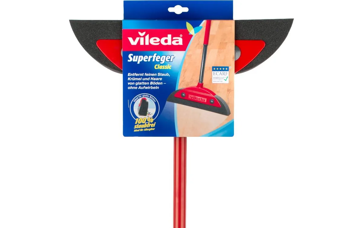 Vileda Besen Superfeger Classic mit Teleskopstiel Vileda Besen Superfeger Classic mit Teleskopstiel