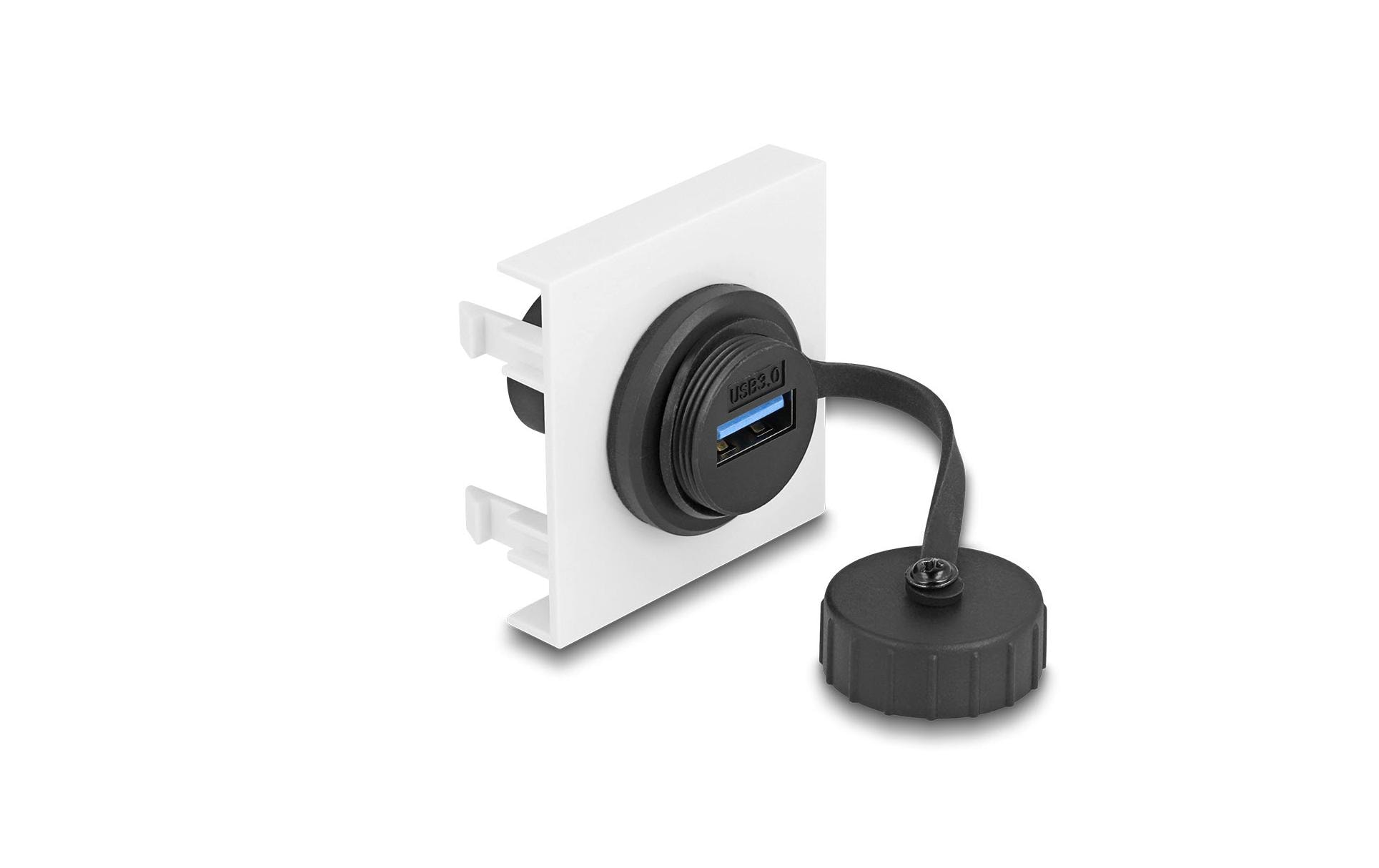 Delock Easy 45 Modul USB Typ-A Buchse, 45 x 45 mm Delock Easy 45 Modul USB Typ-A Buchse, 45 x 45 mm