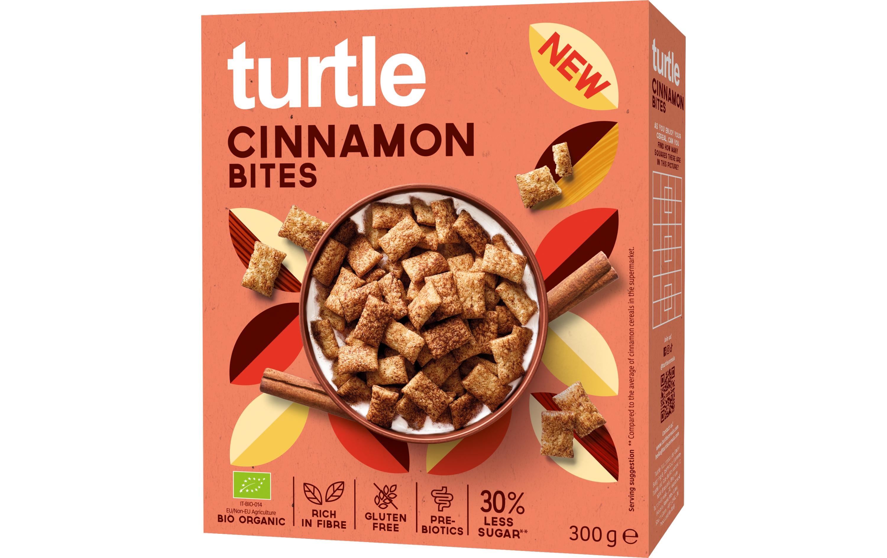 turtle Cinnamon Bites Bio 300 g turtle Cinnamon Bites Bio 300 g