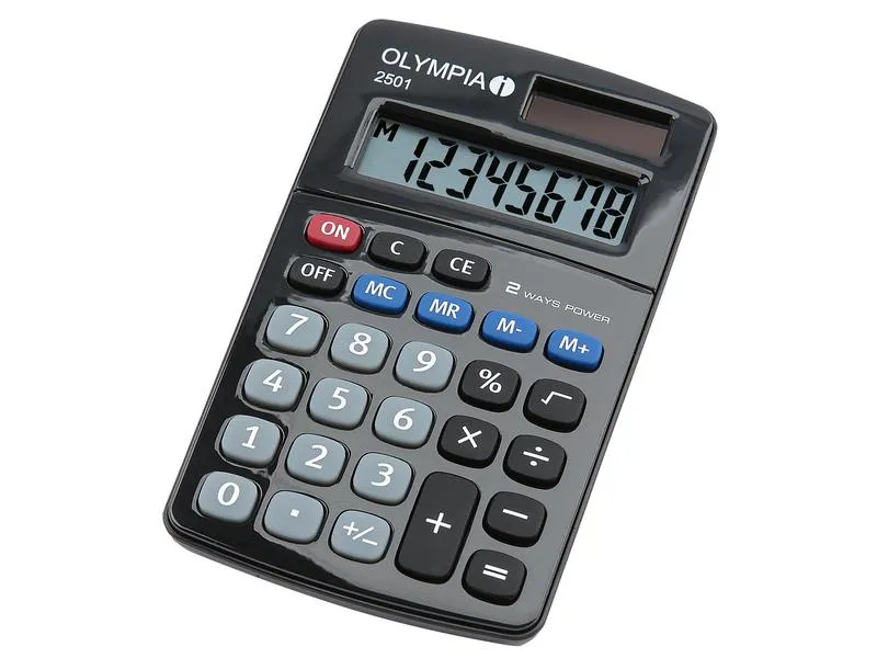 Olympia Taschenrechner 2501