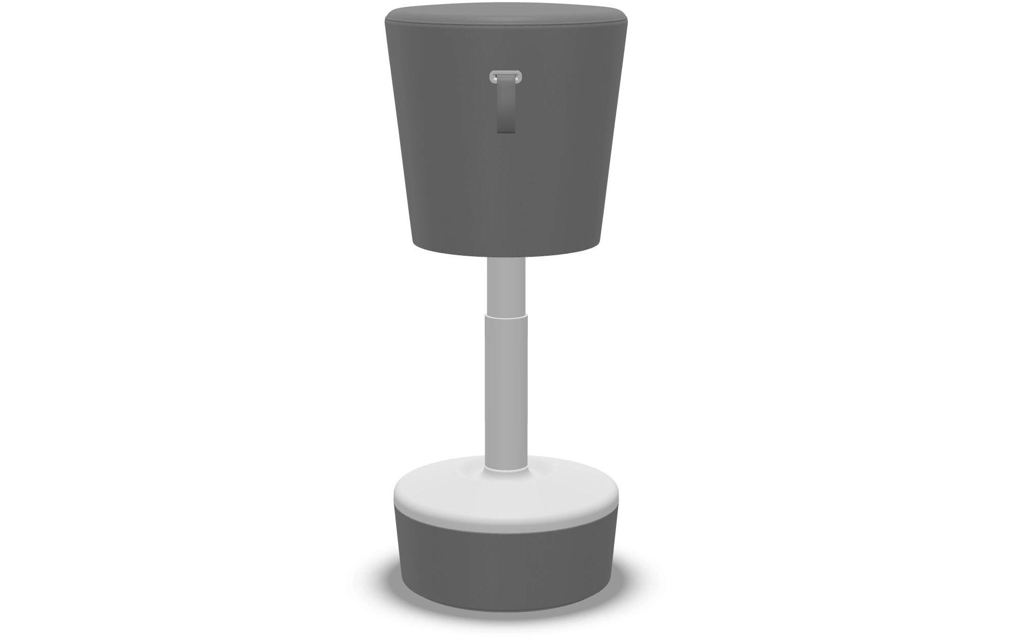 Profim Hocker Mickey Grau , Hellgrau