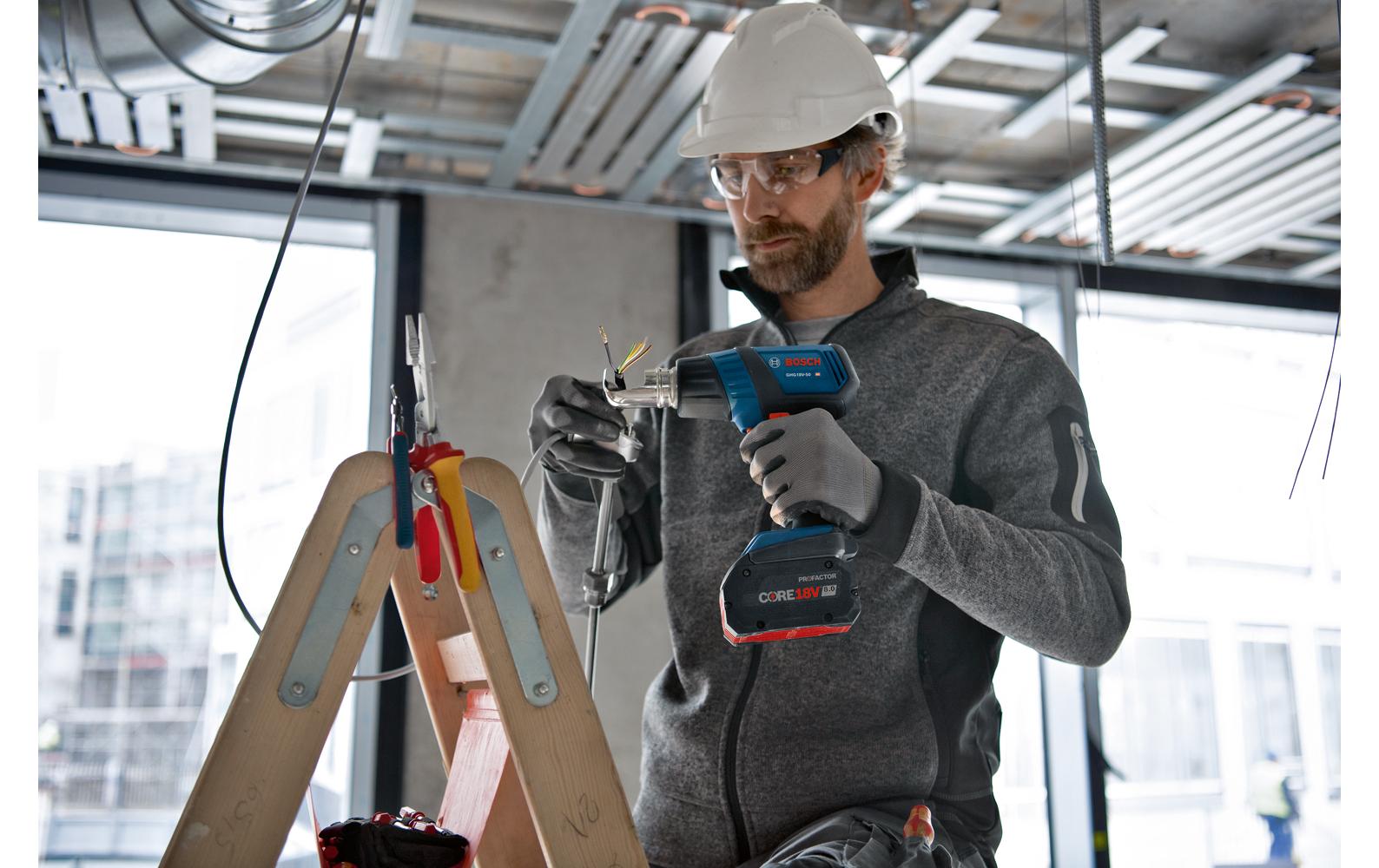 Bosch Professional Akku-Heissluftgebläse GHG 18 V-50 Solo