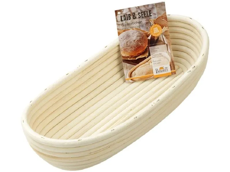RBV Birkmann Gärkörbchen Laib und Seele 30 x 14 cm, Beige RBV Birkmann Gärkörbchen Laib und Seele 30 x 14 cm, Beige