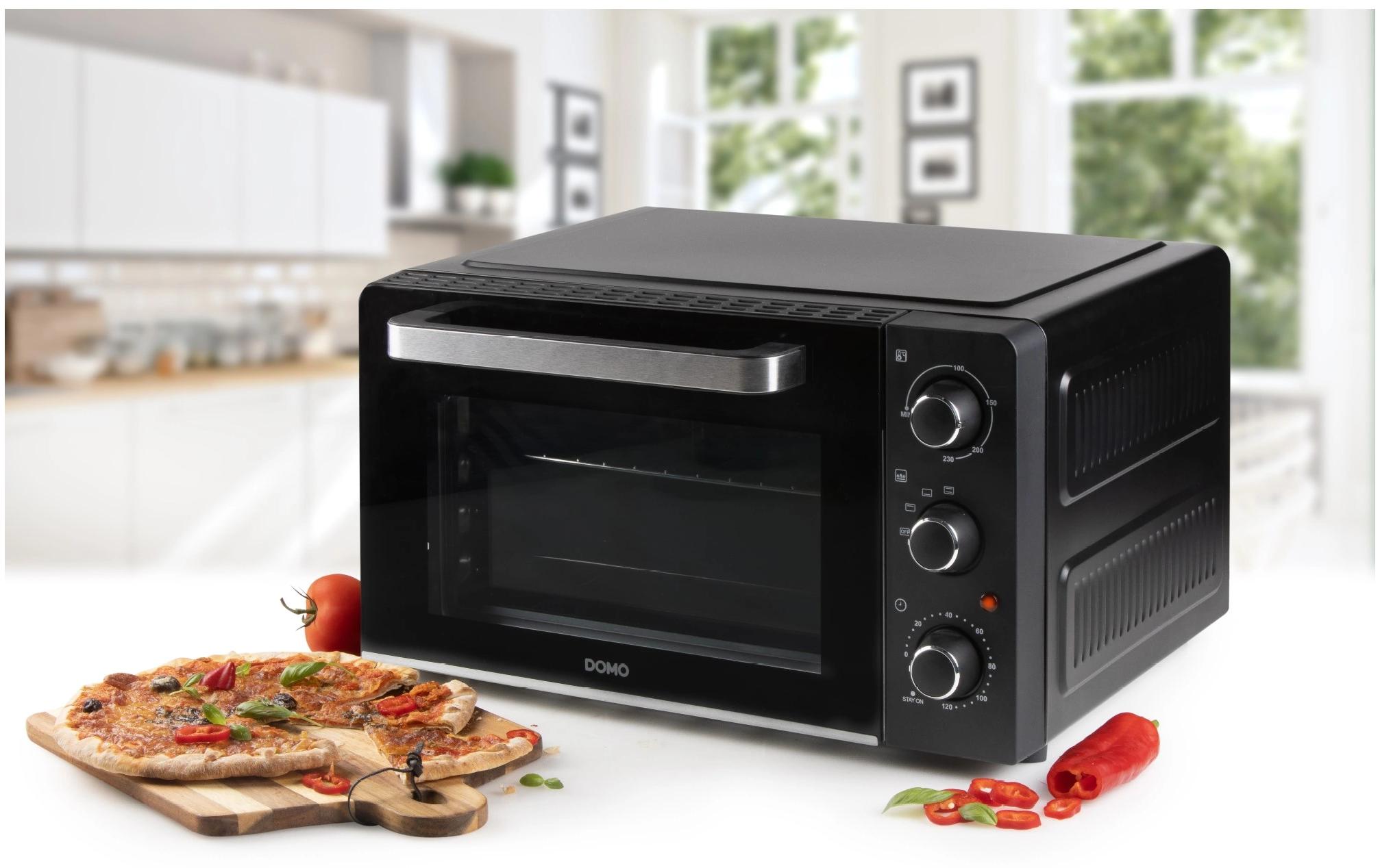 Domo Backofen DO1107GO 28 l, Schwarz