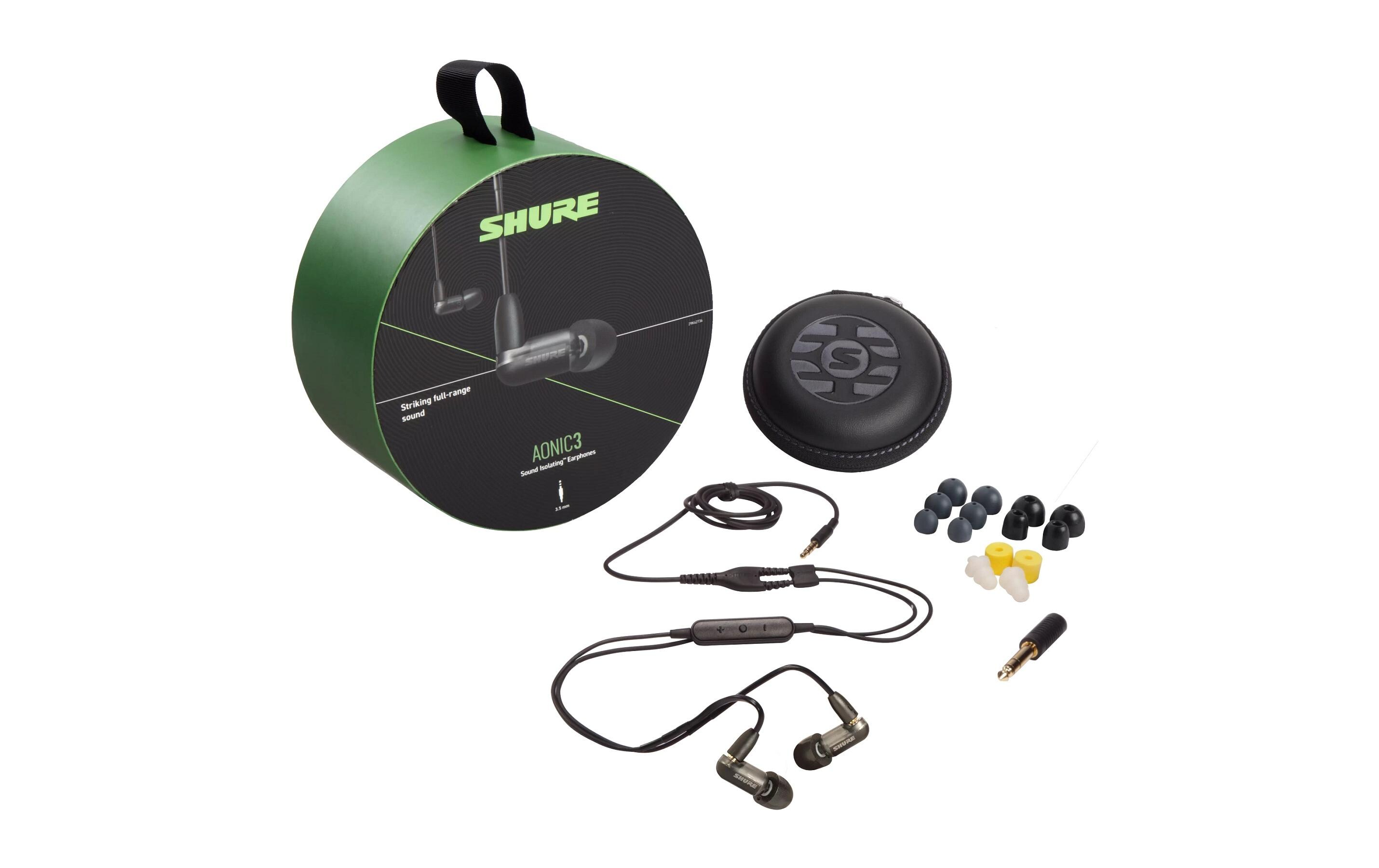 Shure In-Ear-Kopfhörer AONIC 3 Schwarz