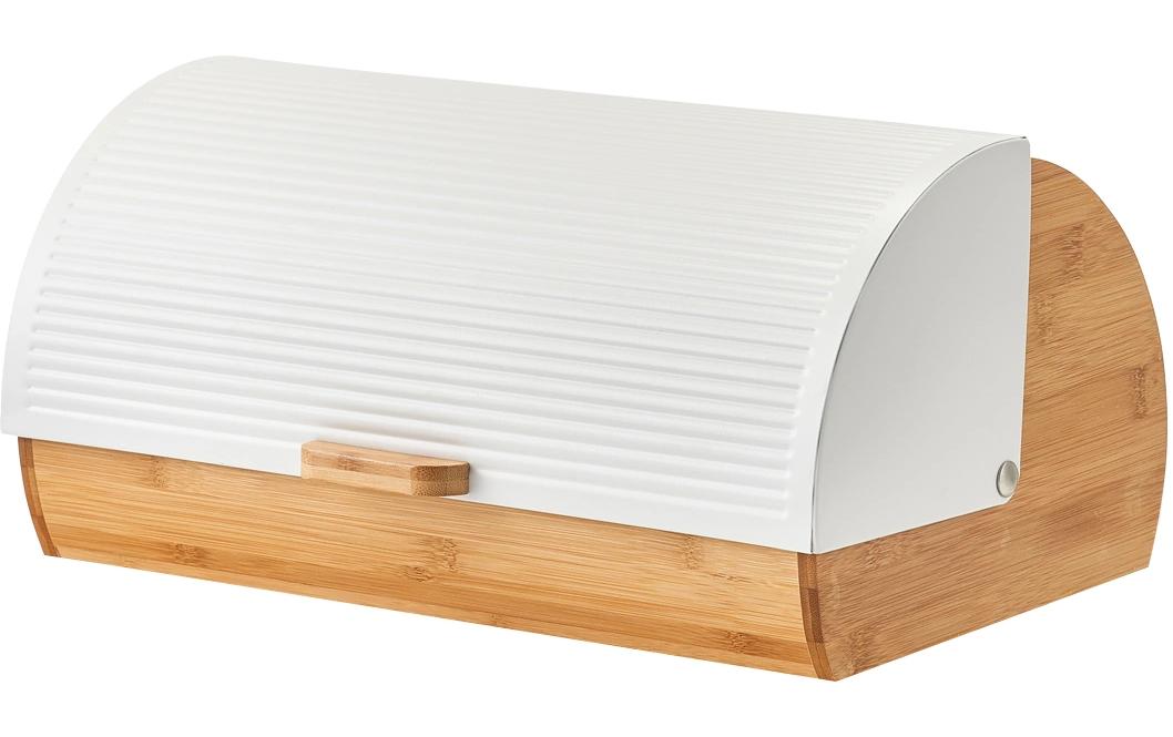 Zeller Present Brotkasten 39 x 27 x 19 cm, Weiss