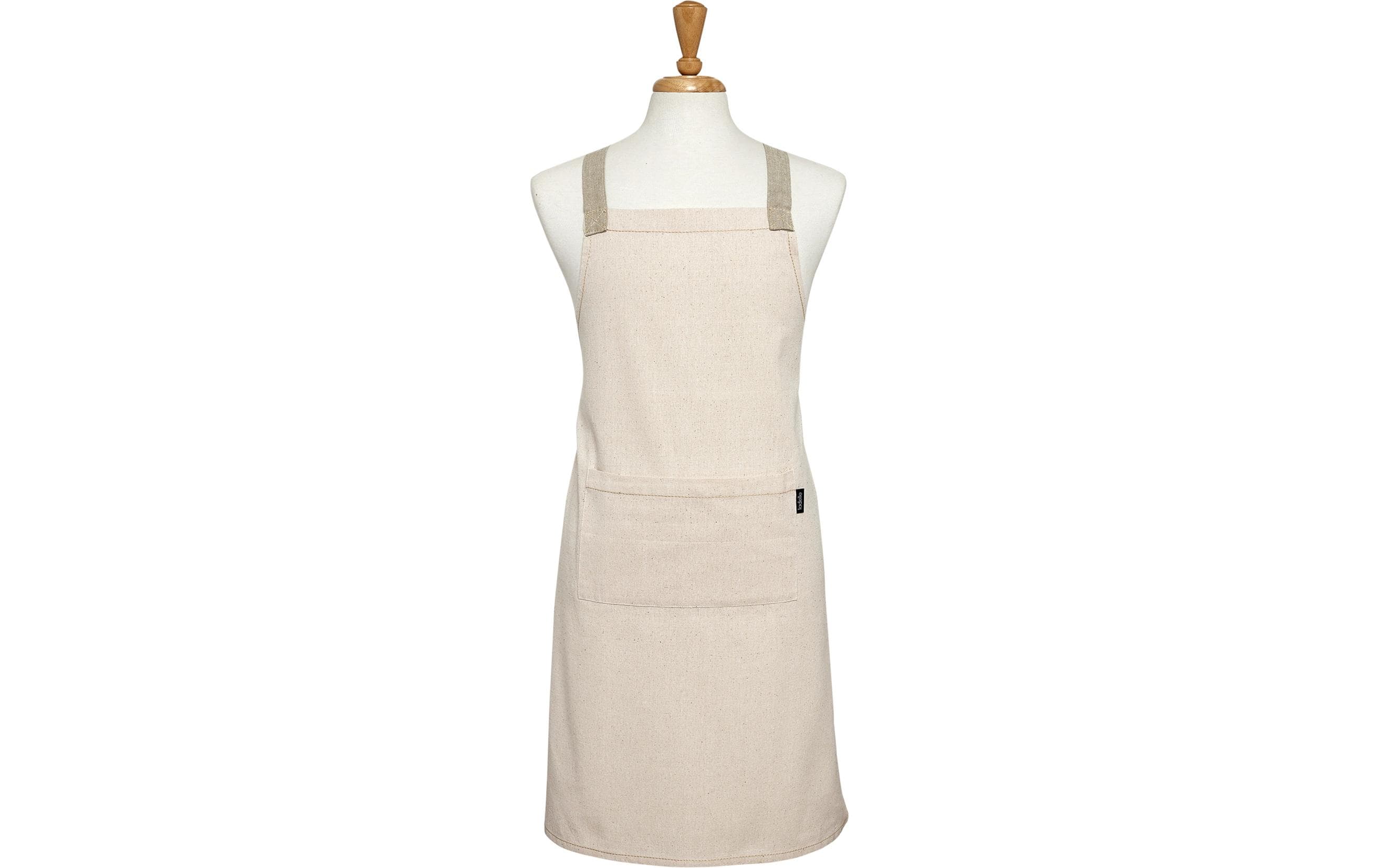 Ladelle Küchenschürze Eco Recycled 70 x 89 cm, Natur