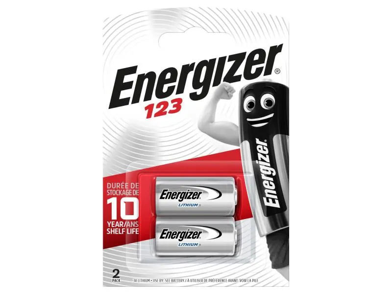 Energizer Batterie Lithium 123 2 Stück