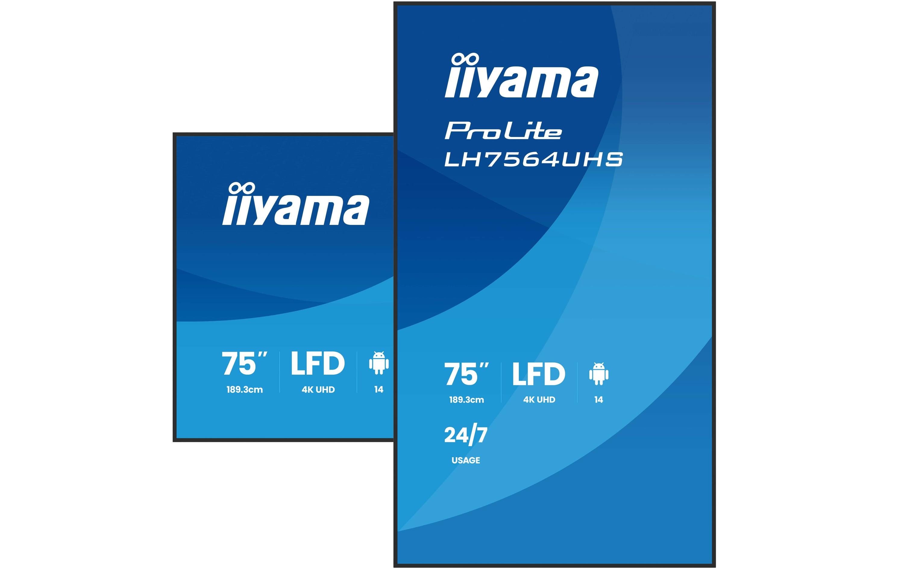 iiyama Public Display LH7564UHS-B1AG 75