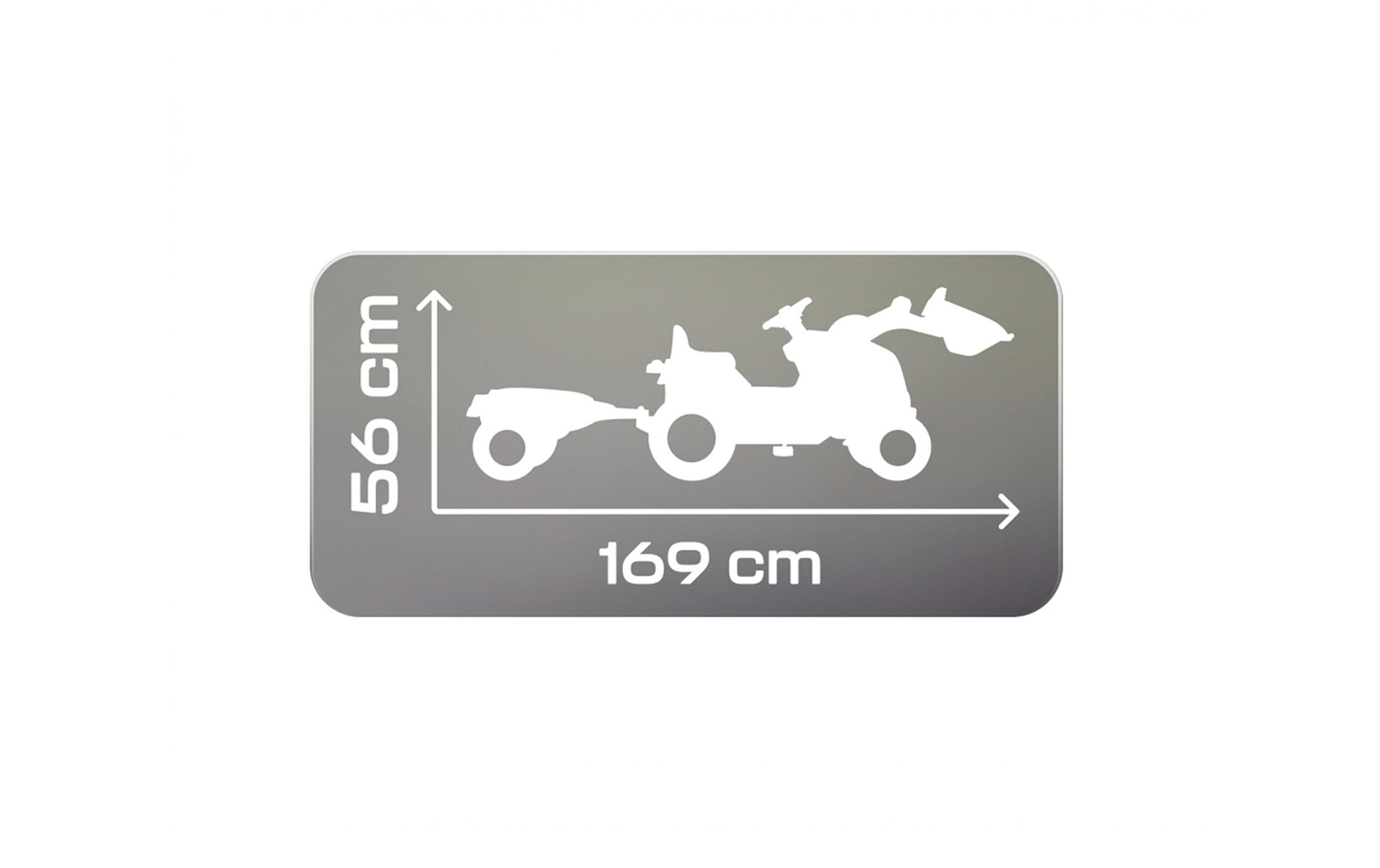 Smoby Traktor Farmer Max mit Anhänger