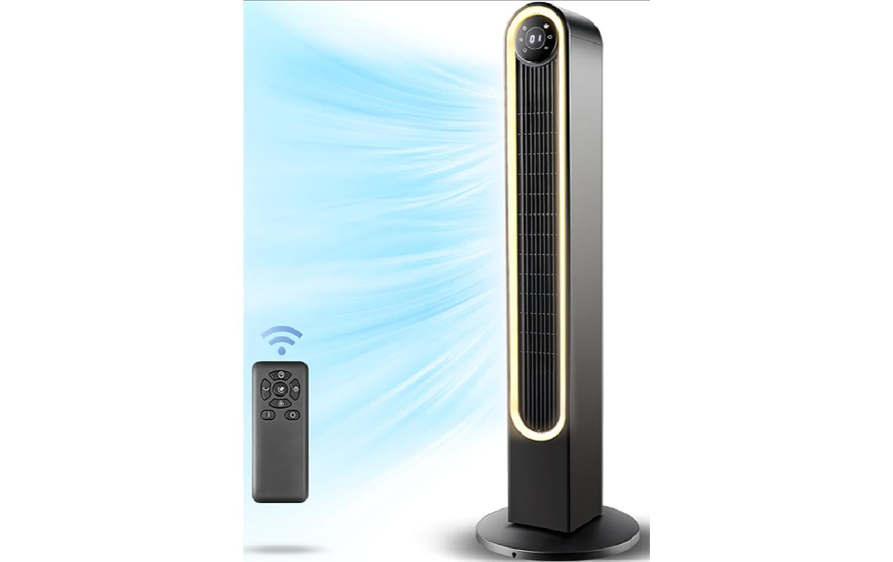OHMEX Standventilator OHM-FAN-4240 Schwarz