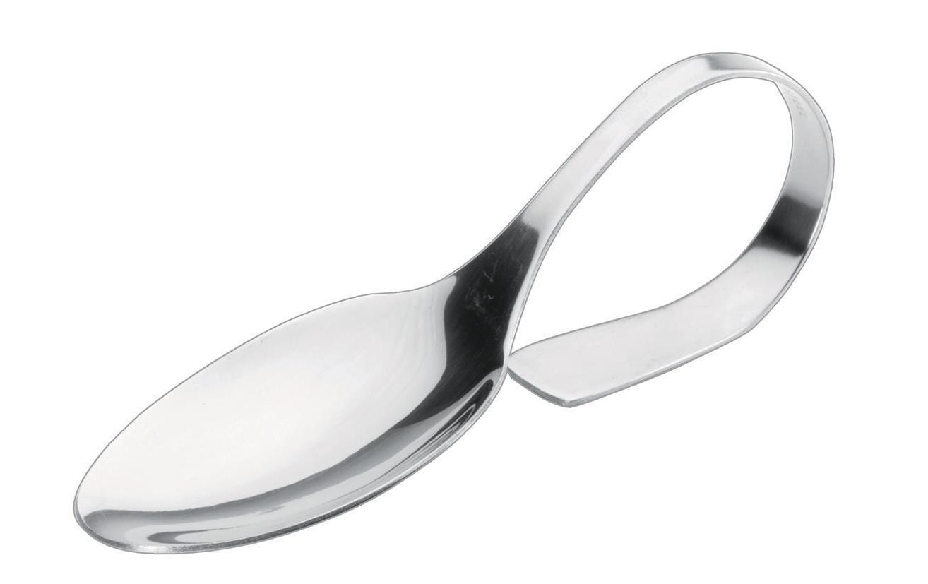 Ibili Fingerfood-Löffel 6 Stück, Silber