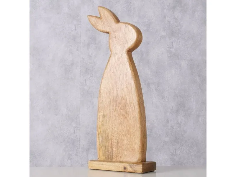Boltze Aufsteller Hase Nesli 45.9 cm, Mangoholz Boltze Aufsteller Hase Nesli 45.9 cm, Mangoholz