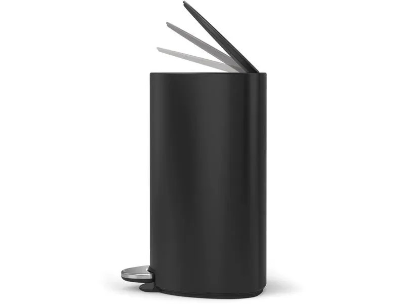 Simplehuman Abfalleimer 6 l, Schwarz matt Simplehuman Abfalleimer 6 l, Schwarz matt