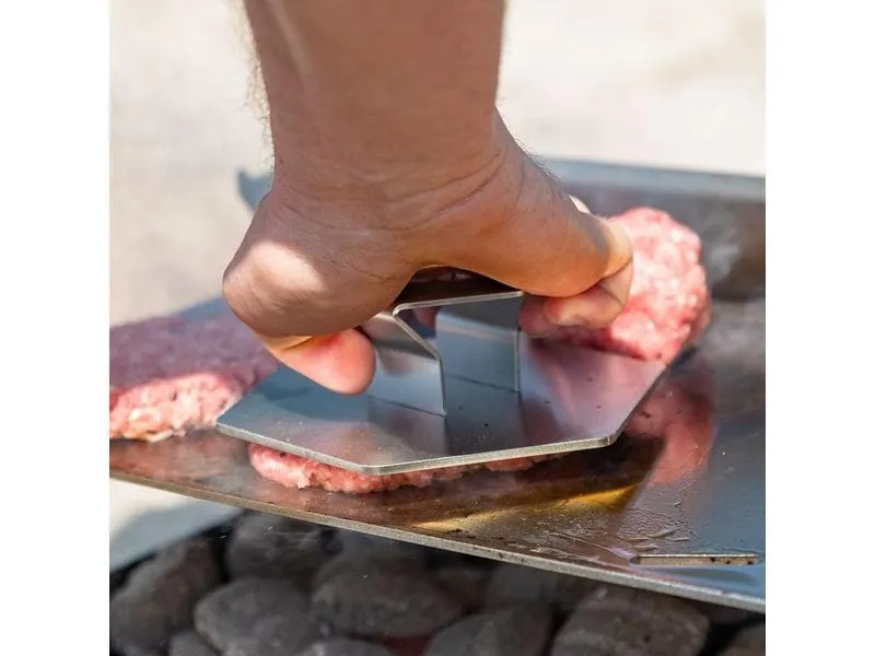 Fennek Grill Burgerpresse Smasher Eckig