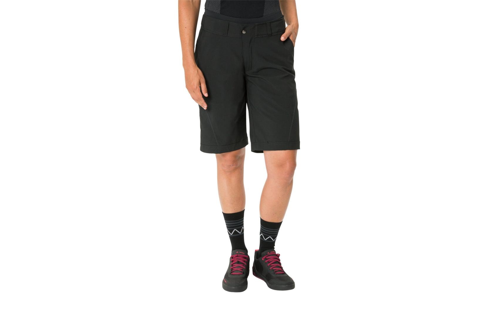 VAUDE Damen Shorts Wo Ledro Schwarz, 38