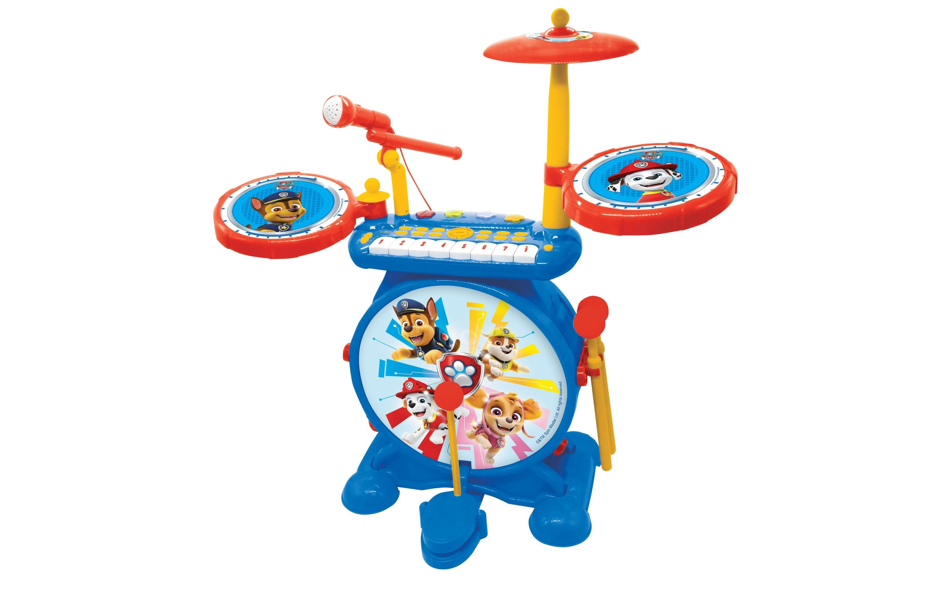 Lexibook Musikinstrument Paw Patrol Elektronisches Schlagzeug