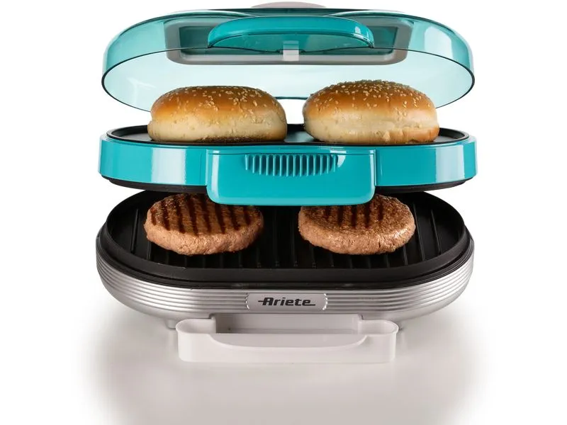 Ariete Hamburger-Grill Party Time ARI-205-BL 1200 W, Blau