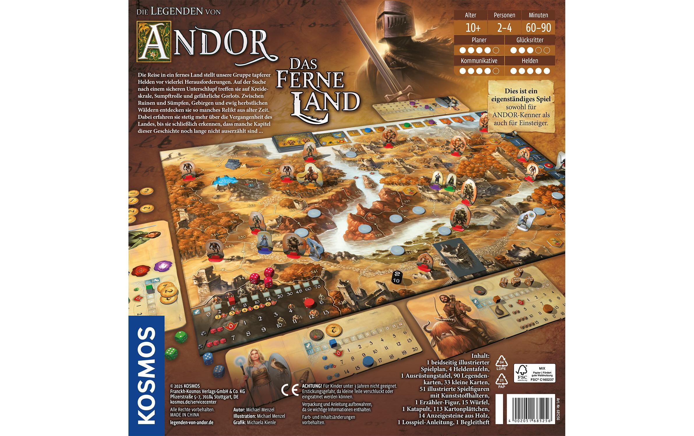Kosmos Kennerspiel Andor Das ferne Land Kosmos Kennerspiel Andor Das ferne Land