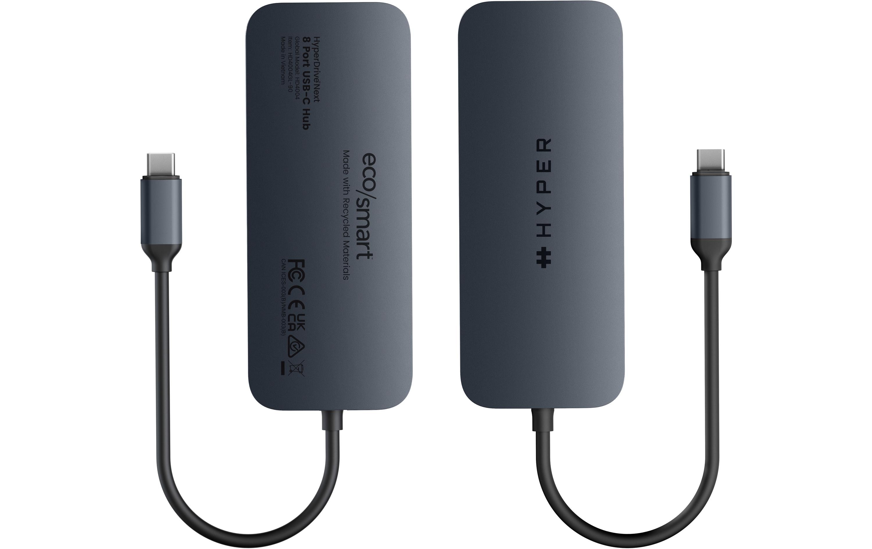 HYPER Dockingstation HyperDrive EcoSmart 8-in-1