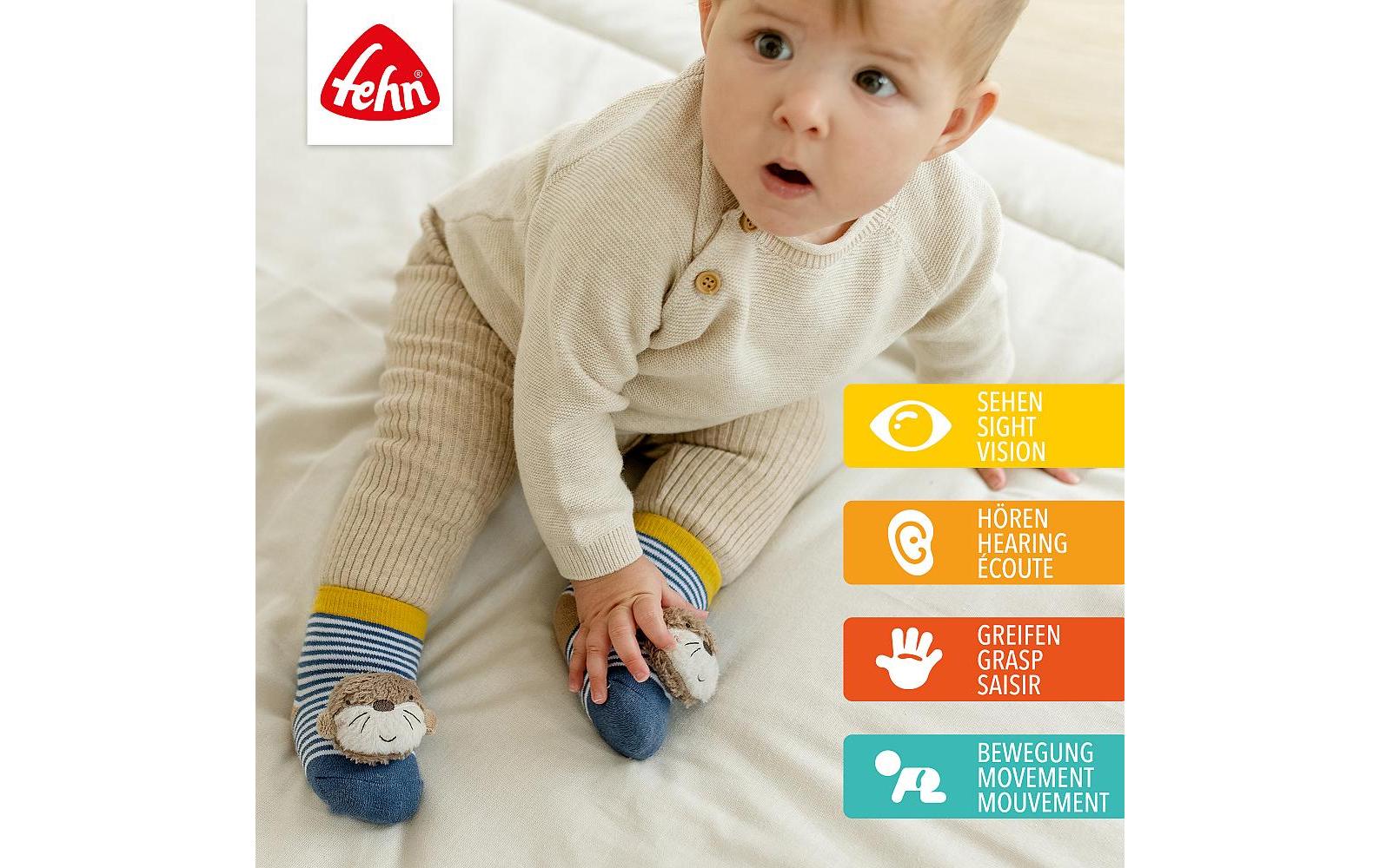 fehn Rasselsocken Otter Theo