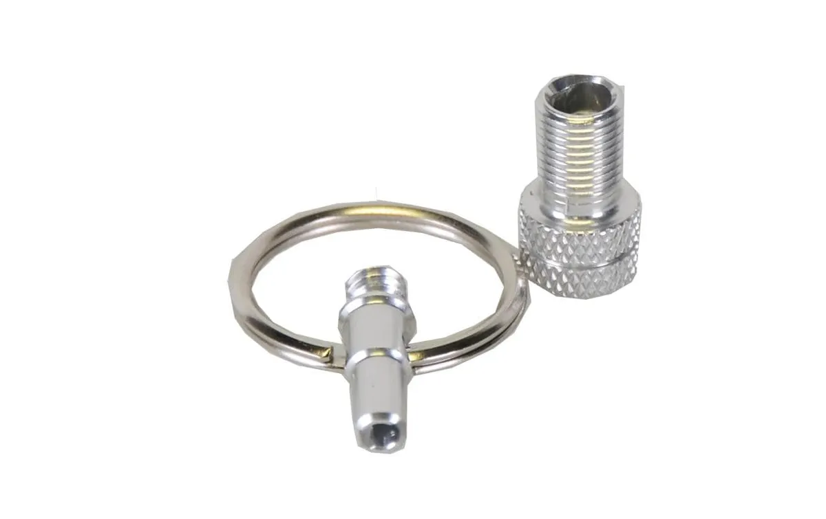byschulz Ventiladapter Mini-Tool Silber