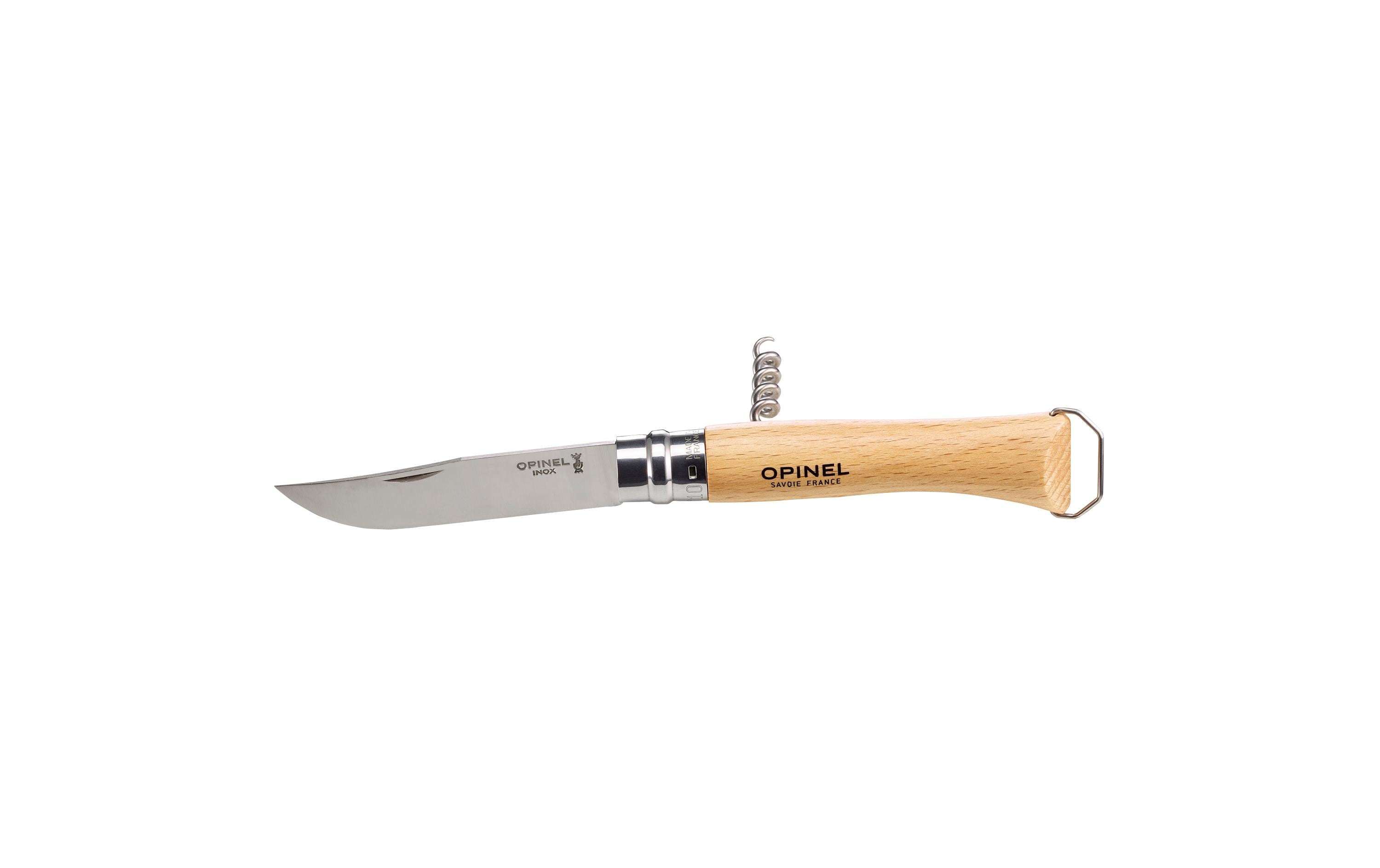 opinel Taschenmesser N°10 corkscrew knife & Bottle Opener