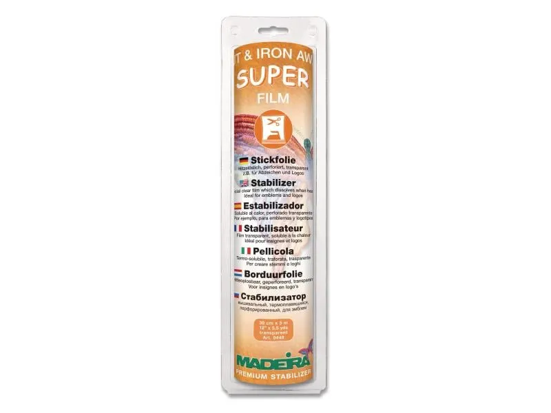 Madeira Stickfolie Cut Aways Super Film 1 Stück Madeira Stickfolie Cut Aways Super Film 1 Stück