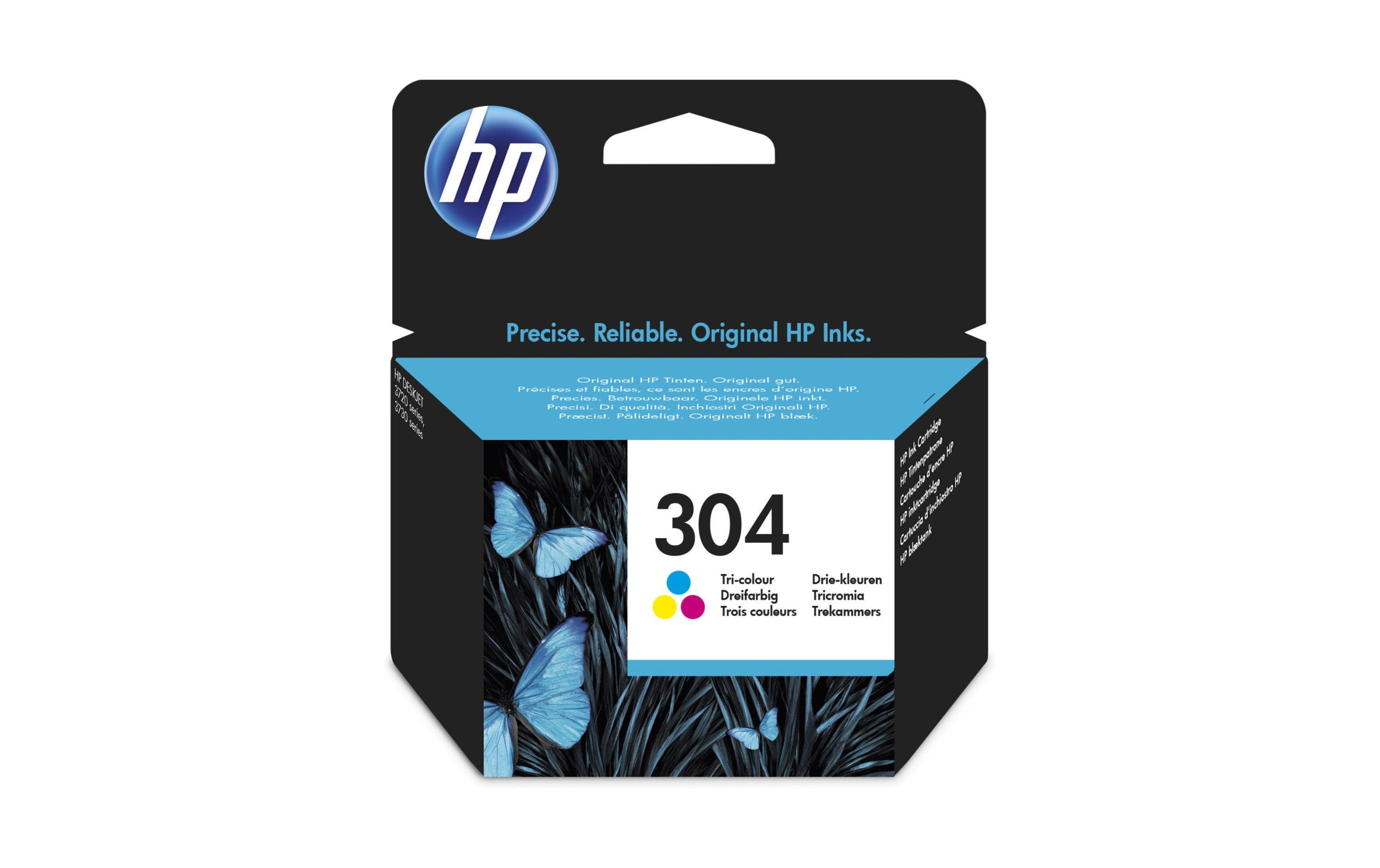 HP Tinte Nr. 304 (N9K05AE) Cyan/Magenta/Yellow